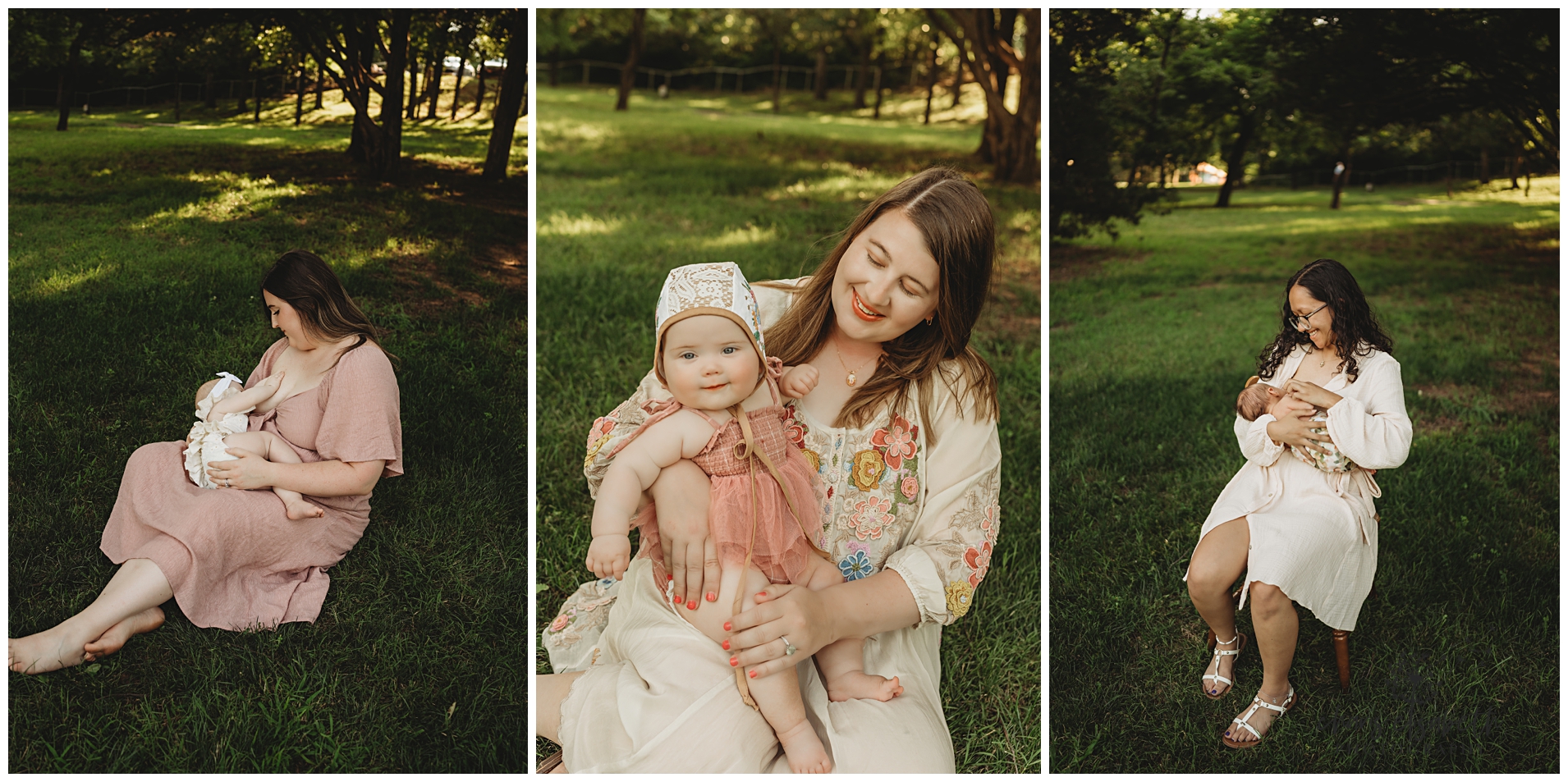 family of four with newborn