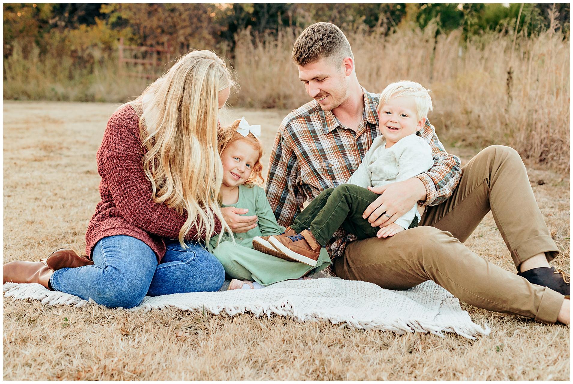 What To Wear For Fall Family Photos | Edmond Family Photographer