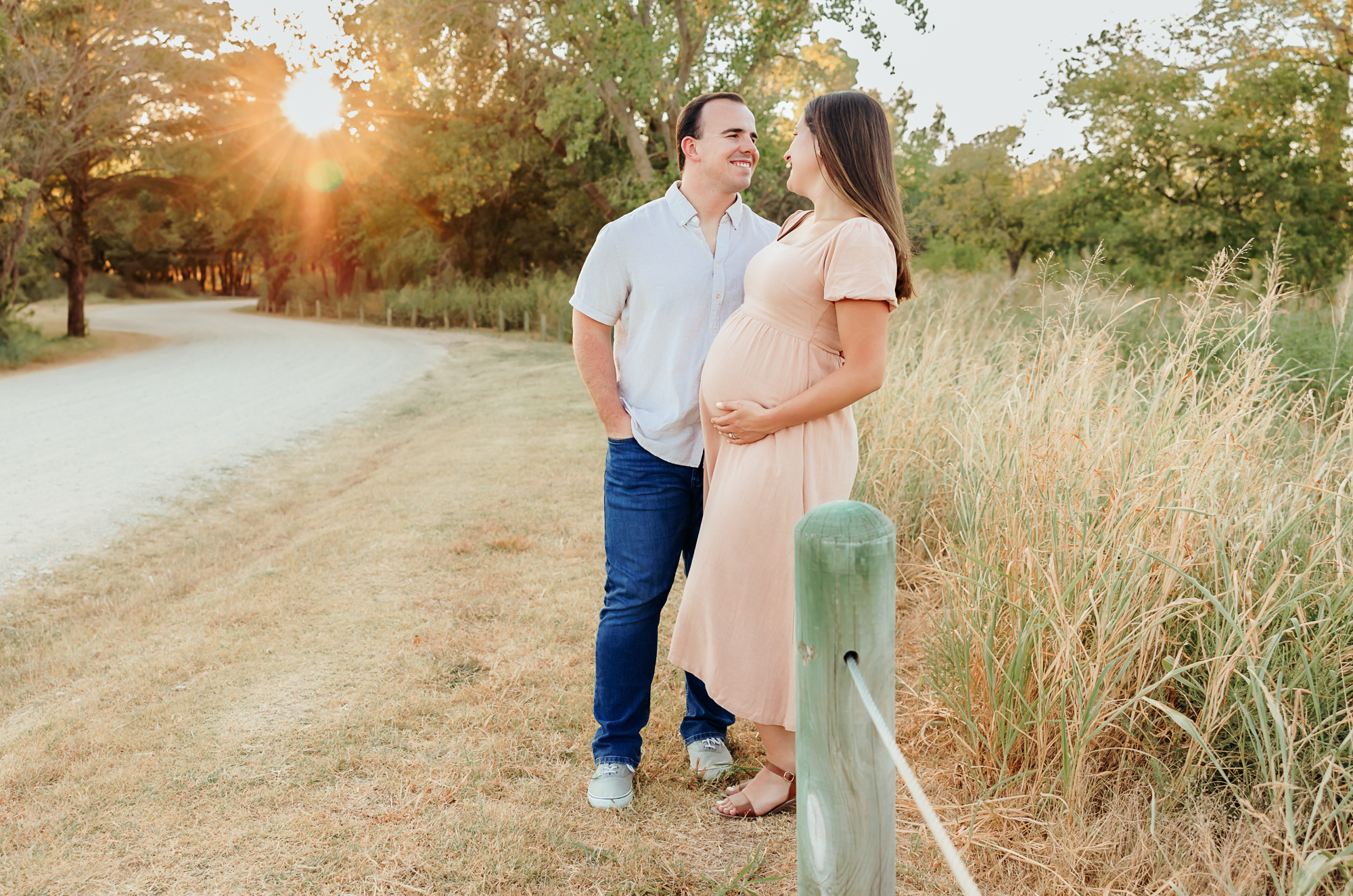 maternity photos at lake hefner cep 8